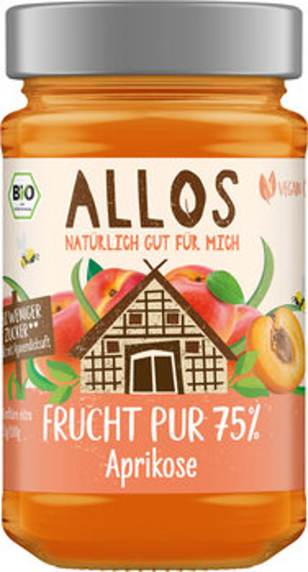 Produktfoto zu Frucht Pur 75% Aprikose (250g)