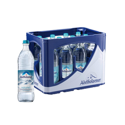 Produktfoto zu Adelholzener Naturell ohne Kohlensäure (12x0,75L-Glas)