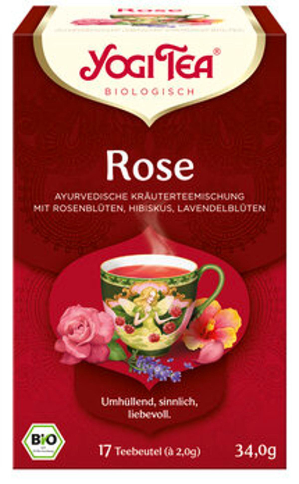 Produktfoto zu Yogi Tea Rose (17x2g)