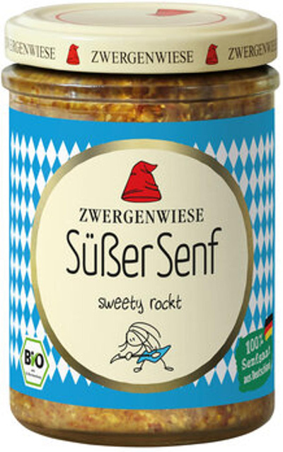 Produktfoto zu Süßer Senf im Glas (160ml)