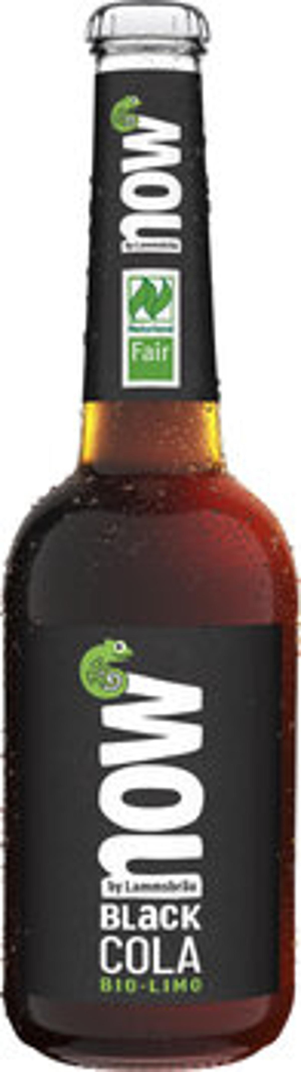 Produktfoto zu -10% now Black Cola (0,33L) l MHD: 04.26