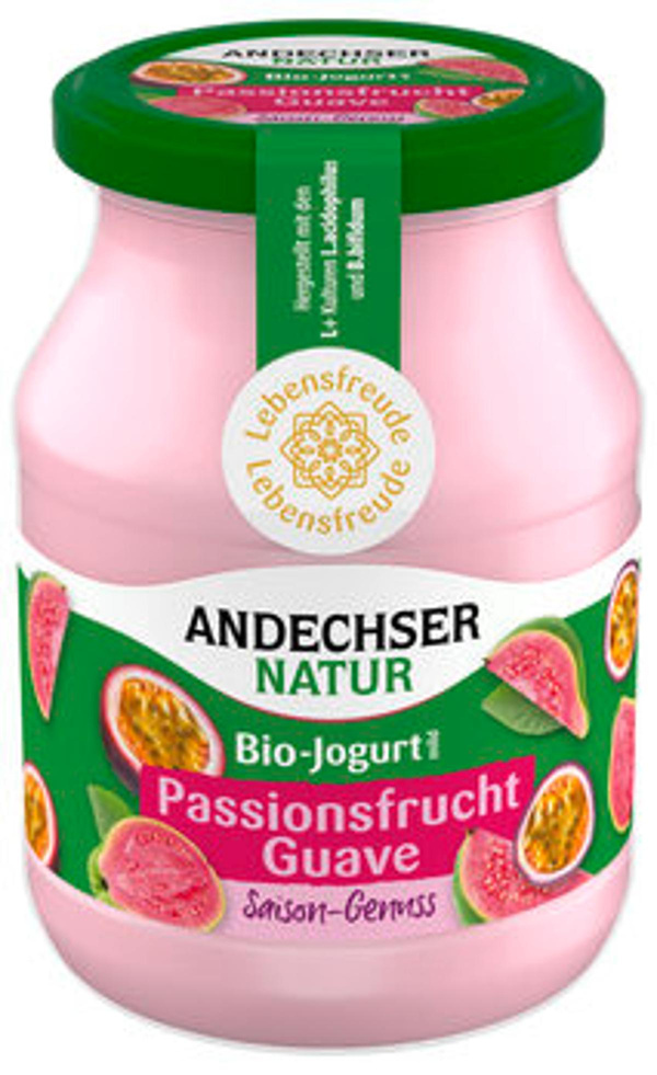 Produktfoto zu Saisonjoghurt Passionsfrucht-Guave (500g)