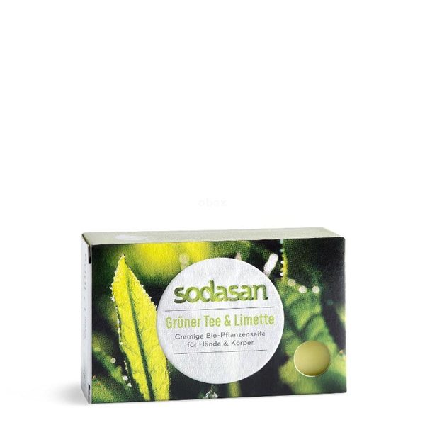 Produktfoto zu Stückseife Grüner Tee & Limette (100g)