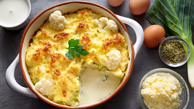Rezeptbild für Blumenkohlauflauf