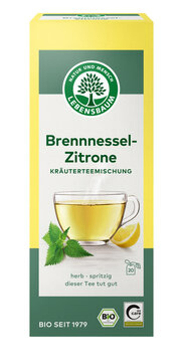Produktfoto zu Brennessel-Zitrone (20x1,5g)