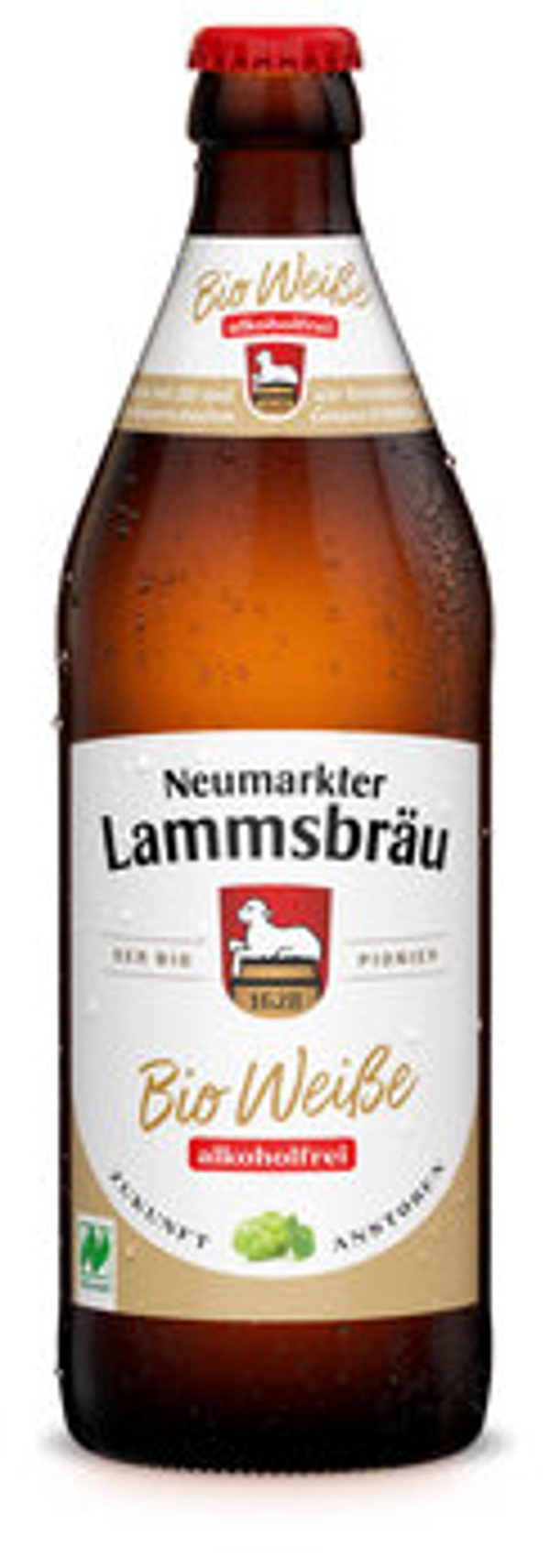 Produktfoto zu Lammsbräu Weiße Alkoholfrei (0,5L)