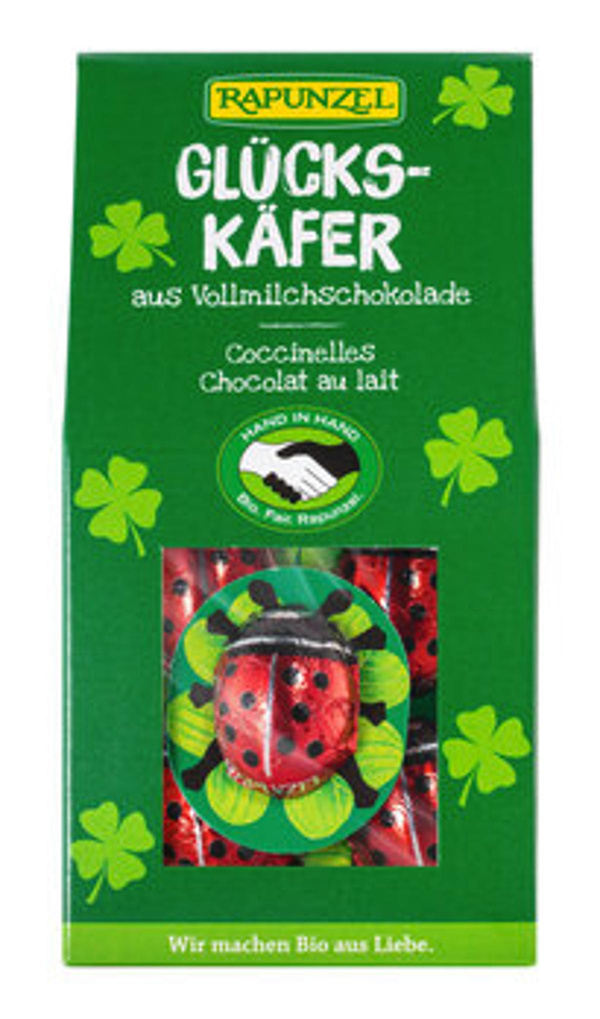 Produktfoto zu Glückskäfer aus Vollmilchschokolade (100g)