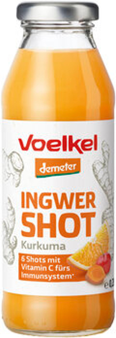Produktfoto zu Shot Ingwer & Kurkuma (0,28L)