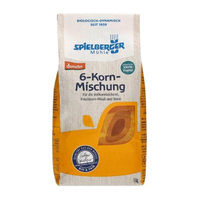 Produktfoto zu 6-Korn-Mischung (1kg)