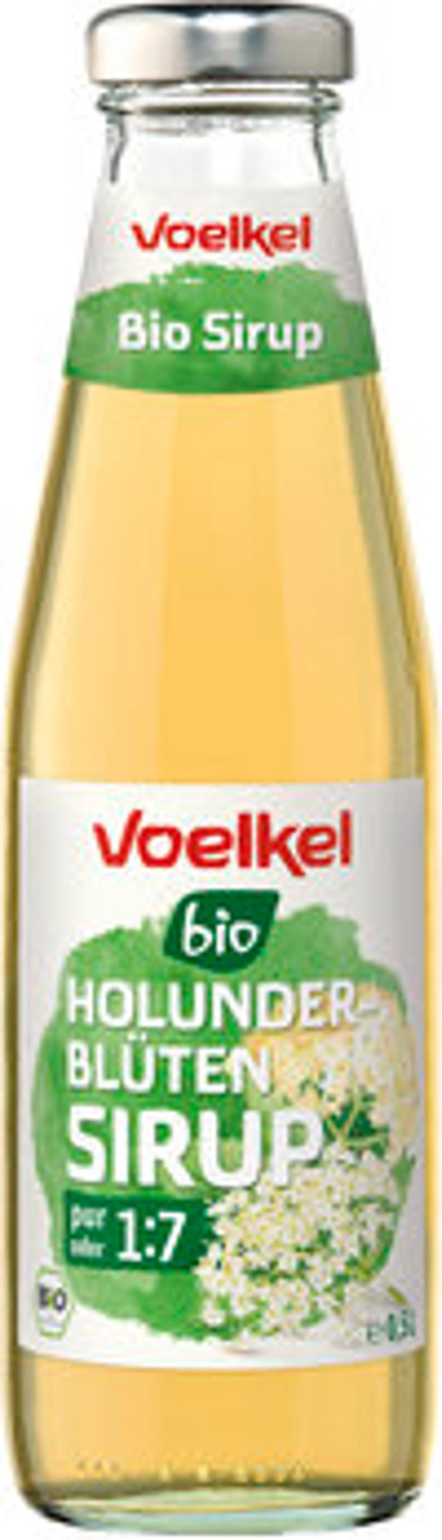 Produktfoto zu Sirup Holunderblüte (0,5L)