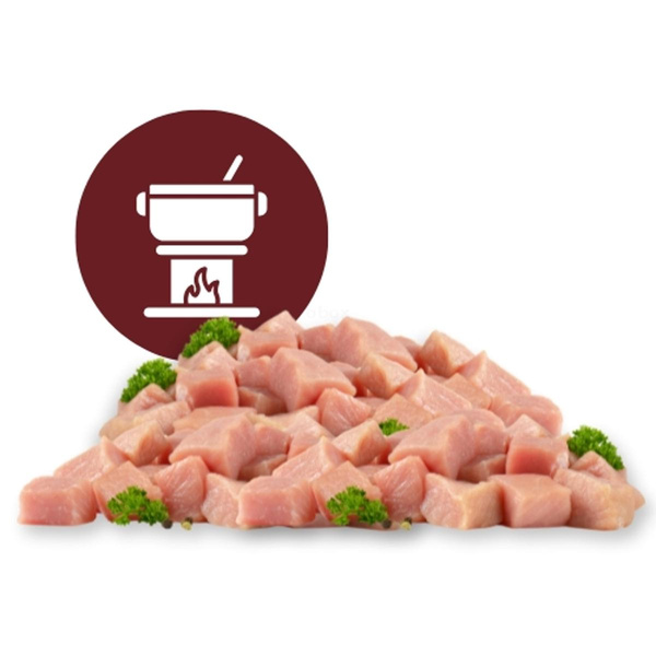 Produktfoto zu Fondue Fleisch Schwein (ca. 1kg)