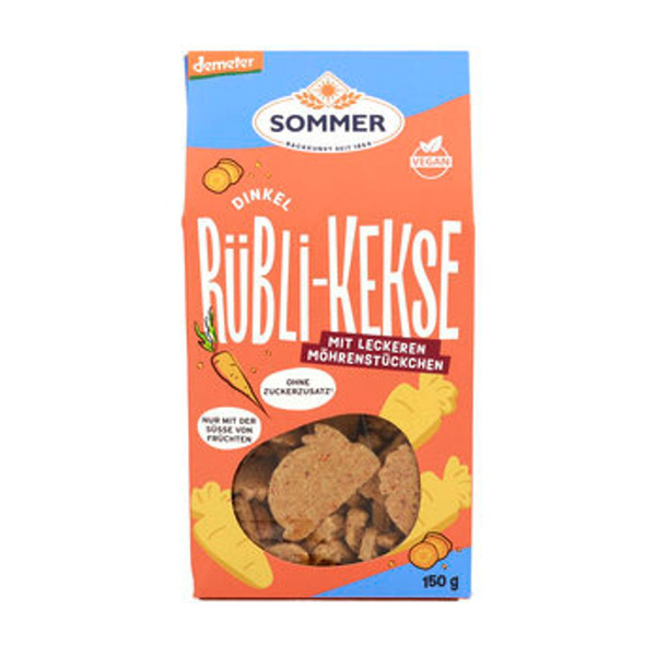 Produktfoto zu Dinkel-Rübli-Kekse (150g) I MHD 20.10.26