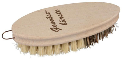 Produktfoto zu Holz-Gemüsebürste mit zwei Borstenstärken