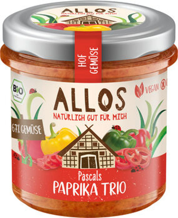 Produktfoto zu Hof-Gemüse Pascals Paprika Trio (135g)