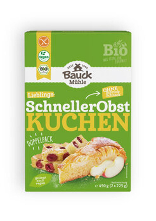 Produktfoto zu Obstkuchen Rührteig (400g)