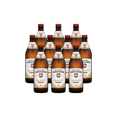 Produktfoto zu Lammsbräu Weiße Alkoholfrei (10x0,5L)