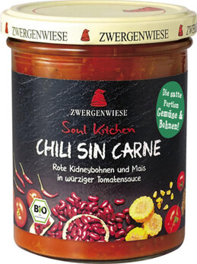 Produktfoto zu Soul Kitchen Chili Sin Carne (370g)