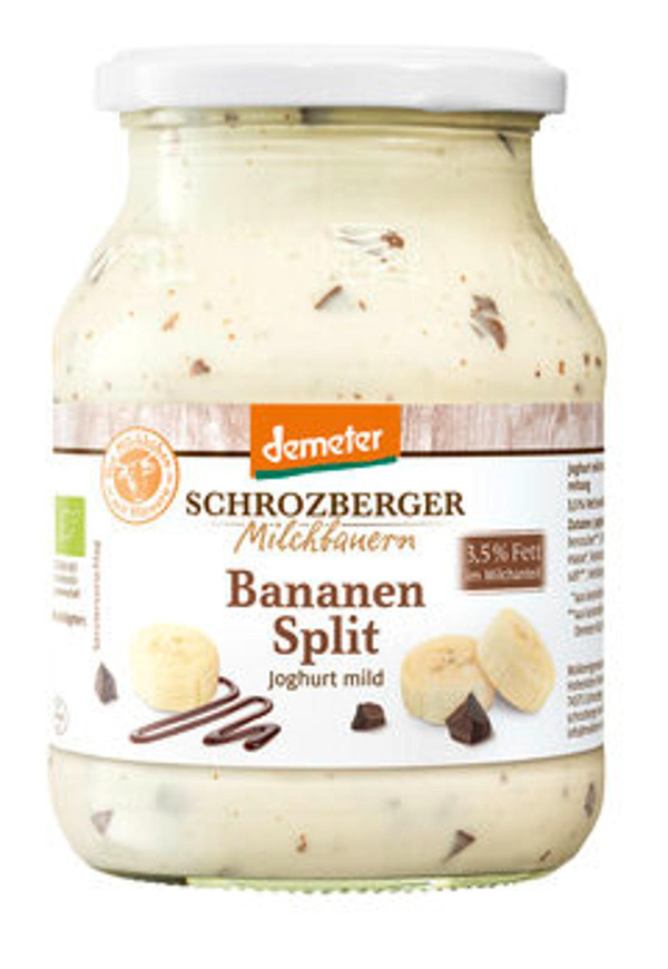 Produktfoto zu Saisonjoghurt Bananensplit (500g)