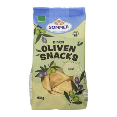 Produktfoto zu Dinkel Oliven Snacks natur (150g)