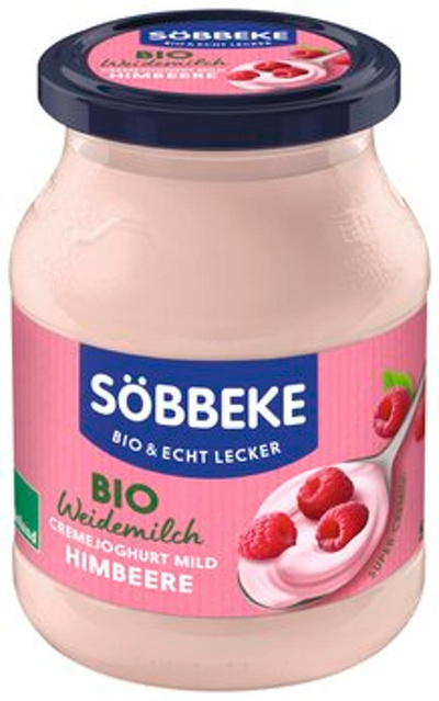 Produktfoto zu -15% Cremejoghurt Himbeere (500g) | MHD 12.08.2026