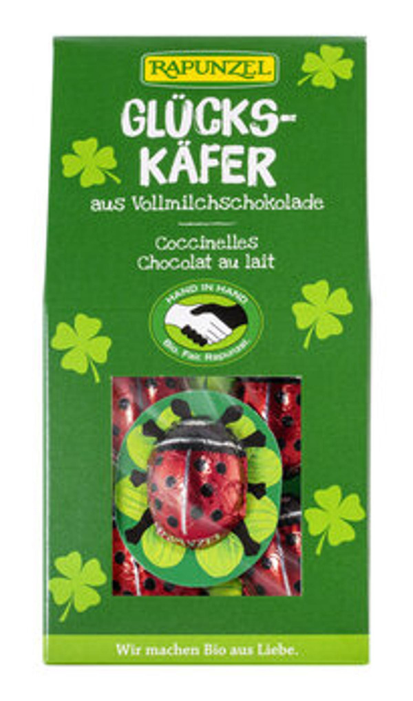 Produktfoto zu Glückskäfer aus Vollmilchschokolade (100g)