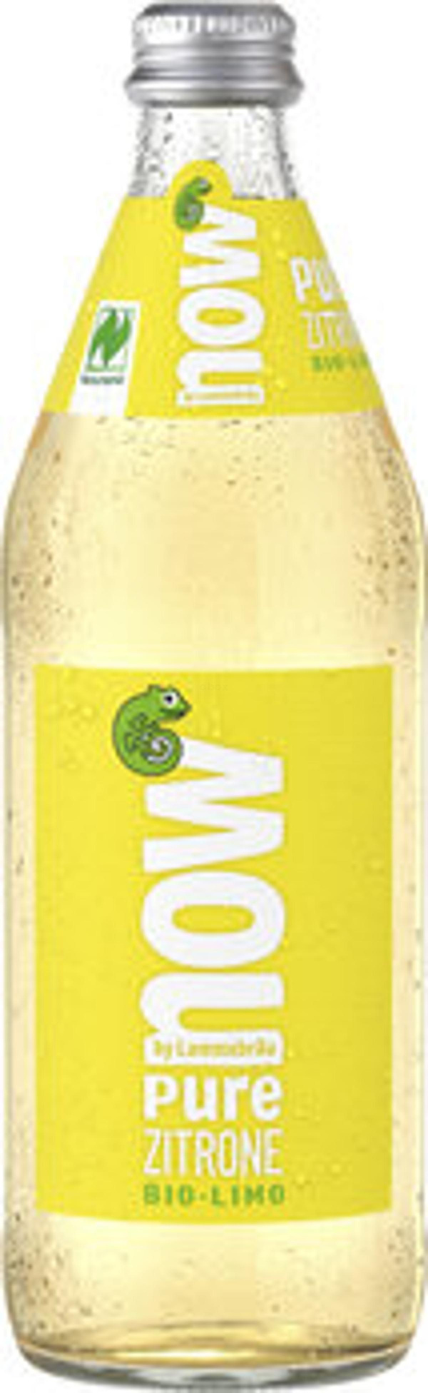 Produktfoto zu now Pure Zitrone (0,5L)