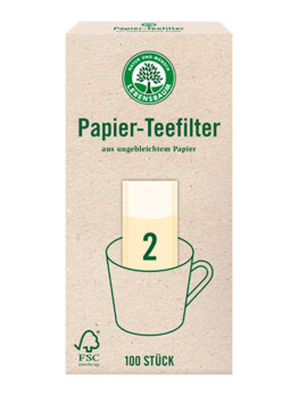 Produktfoto zu Teefilter Gr. 4 (100 St.)