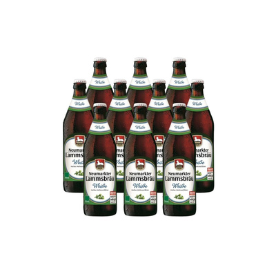 Produktfoto zu Lammsbräu Weiße (10x0,5L)