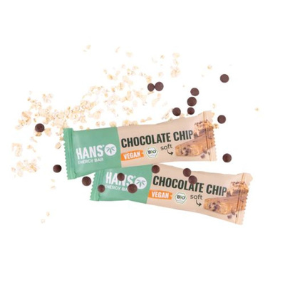 Produktfoto zu Energieriegel Oat Bars Chocolate Chip 2er-Pack (70g)