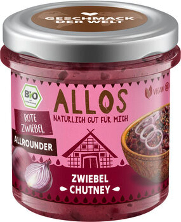 Produktfoto zu Brotaufstrich Geschmack der Welt Zwiebel Chutney (140g)
