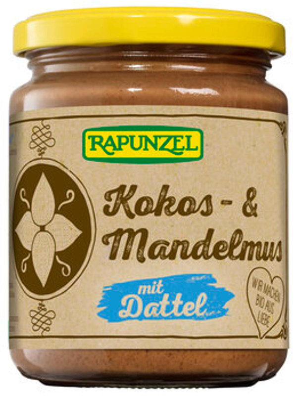 Produktfoto zu Kokos- & Mandelmus mit Dattel (250g)