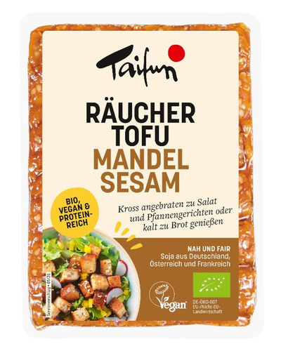 Produktfoto zu Räuchertofu Mandel-Sesam (200g)