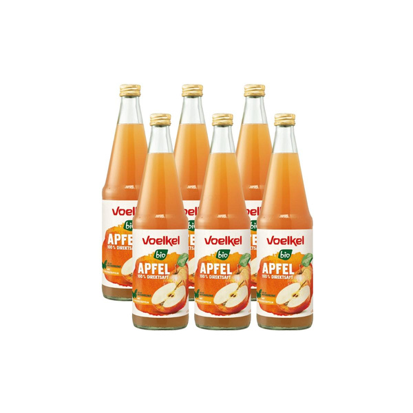 Produktfoto zu Apfel Saft mit Streuobstäpfeln (6x1L)