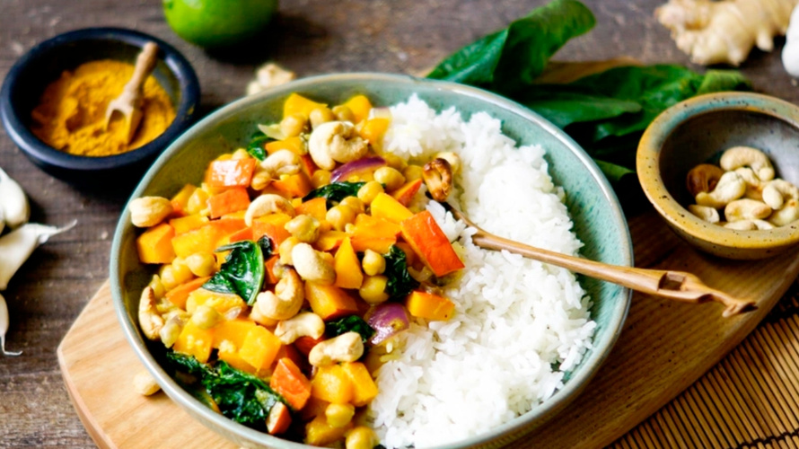 Rezeptbild für Kürbis-Curry