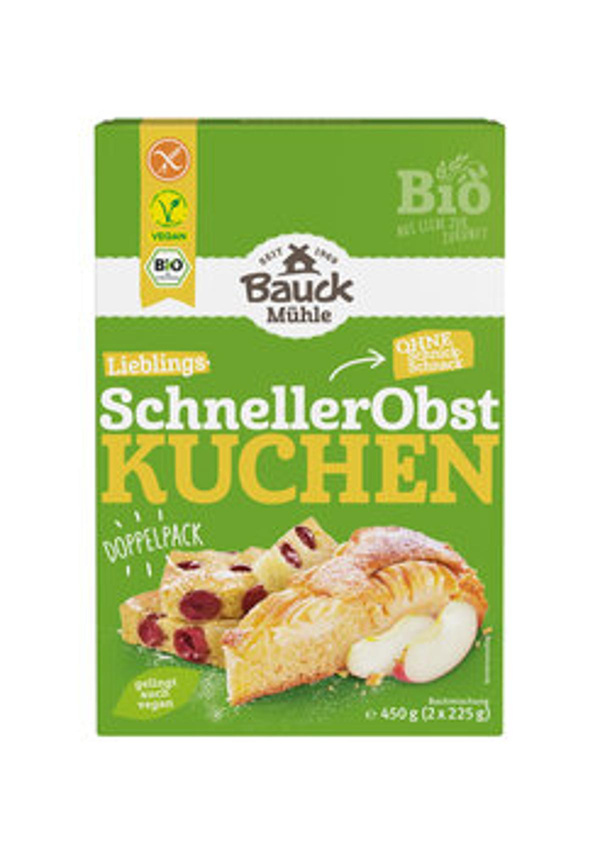 Produktfoto zu Obstkuchen Rührteig (400g)