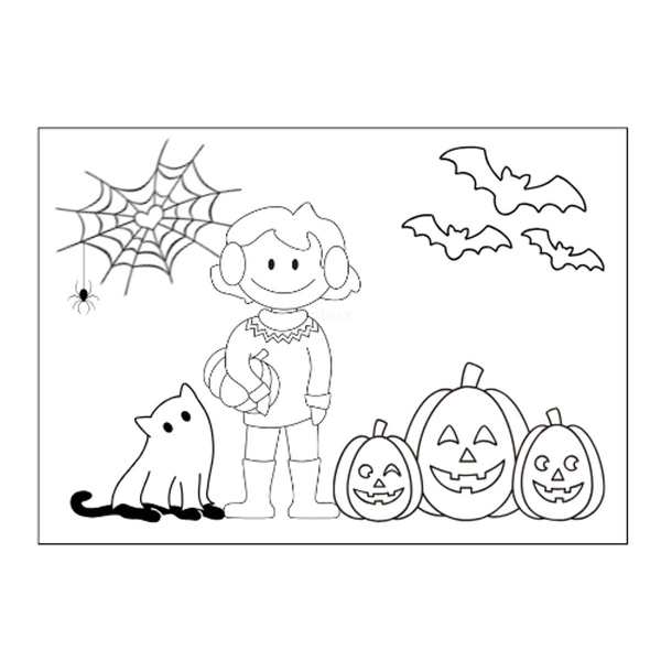 Produktfoto zu Herbstlicher Malspaß "Halloween"