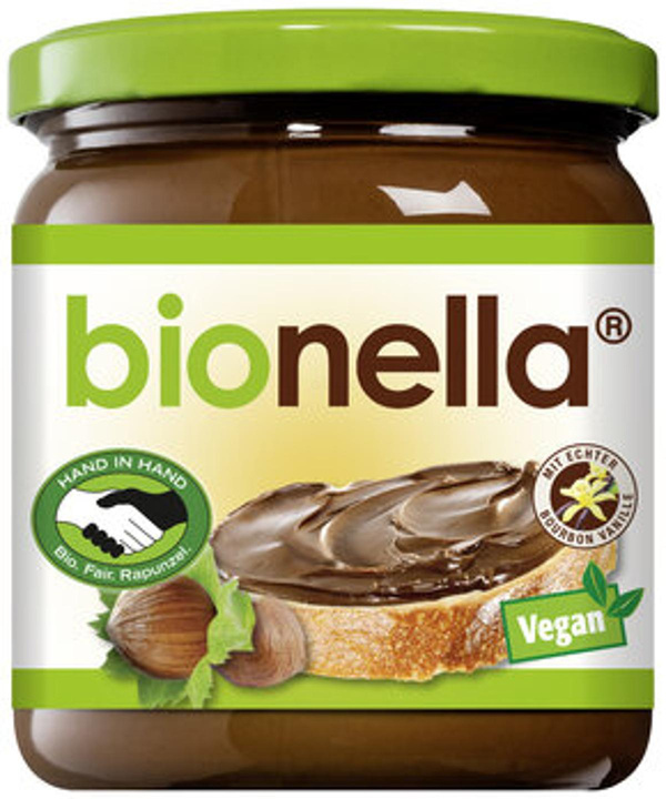 Produktfoto zu bionella Nussnougat-Creme vegan (400g)