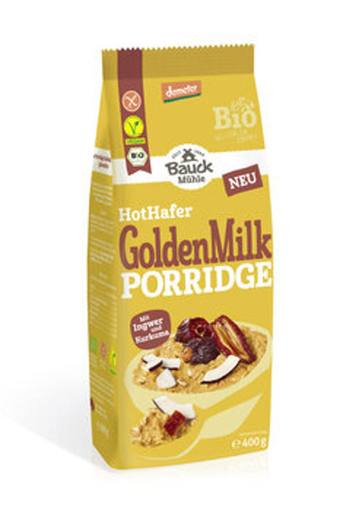 Produktfoto zu Hot Hafer Golden Milk Porridge (400g)