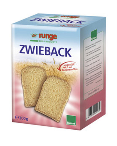 Produktfoto zu Dinkel Butter Zwieback (200g)