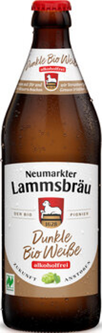 Produktfoto zu Lammsbräu Dunkle Weisse alkoholfrei (0,5L)