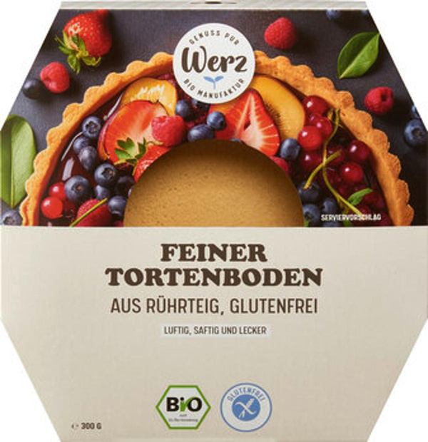 Produktfoto zu Feiner Tortenboden, fertig gebacken (300g) - MHD 19.6.