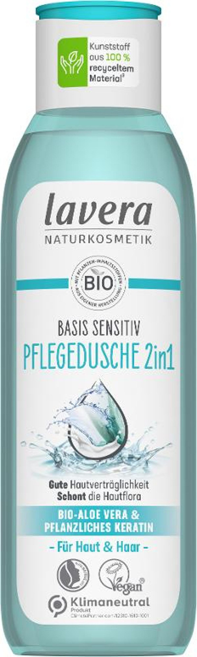 Produktfoto zu Pflegedusche  2in1 basis sensitiv (250ml)