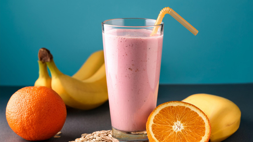Rezeptbild für Fruchtiger Proteinshake 