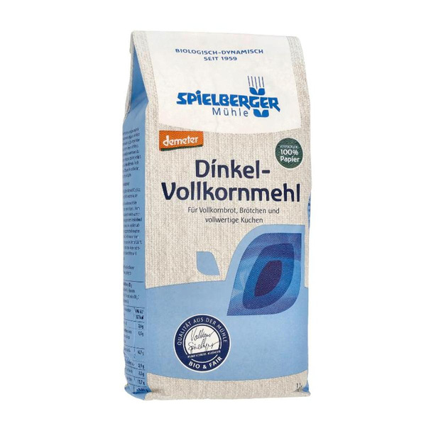 Produktfoto zu Dinkel-Vollkornmehl (1kg)