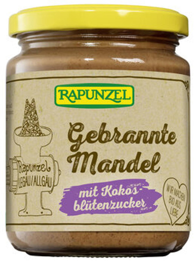 Produktfoto zu Gebrannte Mandel Aufstrich mit Kokosblüten (250g)