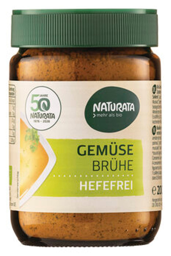 Produktfoto zu Gemüsebrühe hefefrei, Glas (200g)