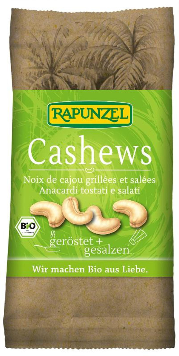 Produktfoto zu Cashewkerne geröstet, gesalzen (50g)