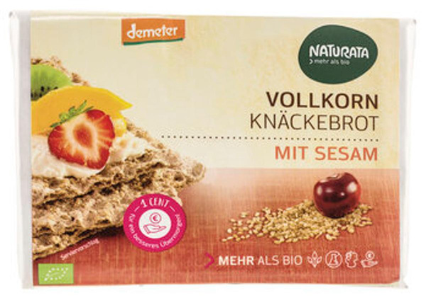 Produktfoto zu -10% Vollkorn Knäcke Sesam (250g) l MHD 31.12.25