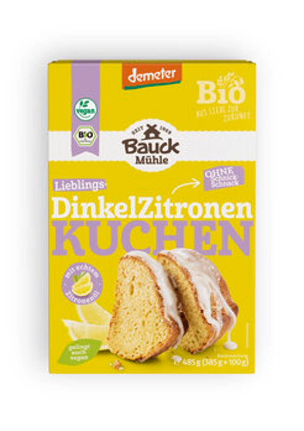 Produktfoto zu Dinkel Zitronenkuchen (485g)