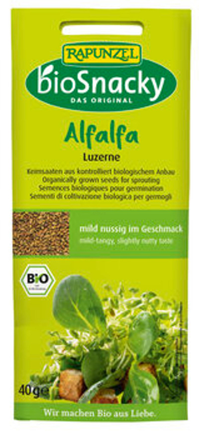 Produktfoto zu Keimsaat Alfalfa Luzerne (40g)